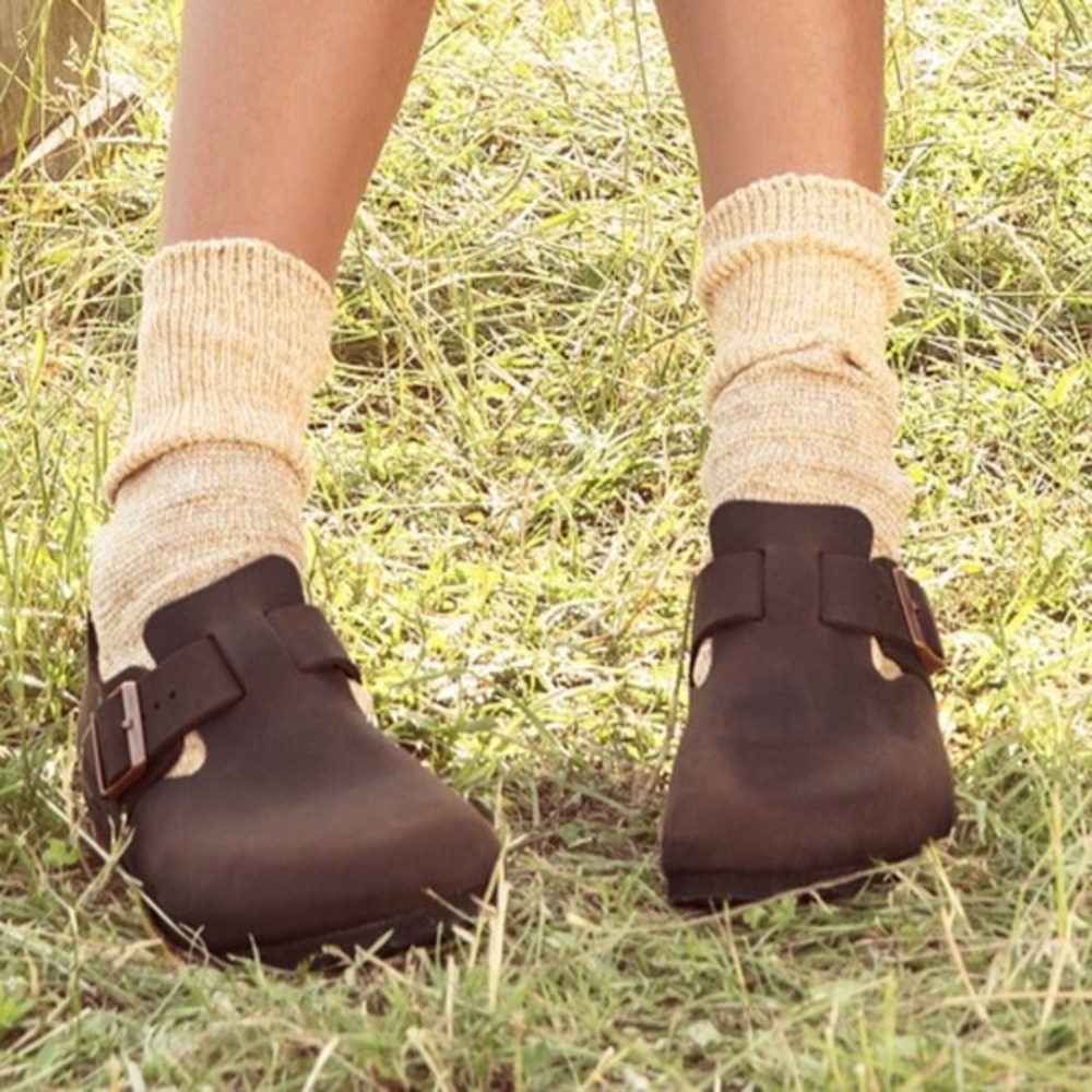Birkenstock London smooth leather brown 37 6